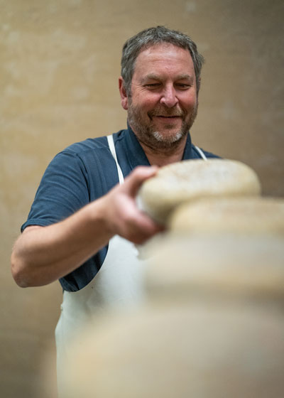 L'atelier de la fromagerie du Samson à Marche-en-Famenne - Vincent